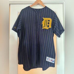 Majestic Detroit Tigers Pinstripe Jersey